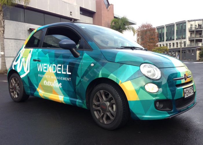 Wendell Property Management - Fiat wrap
